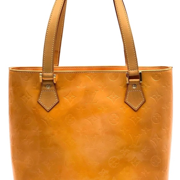 Louis Vuitton Handbags - Louis Vuitton Orange Vernis Monogram Small Tote